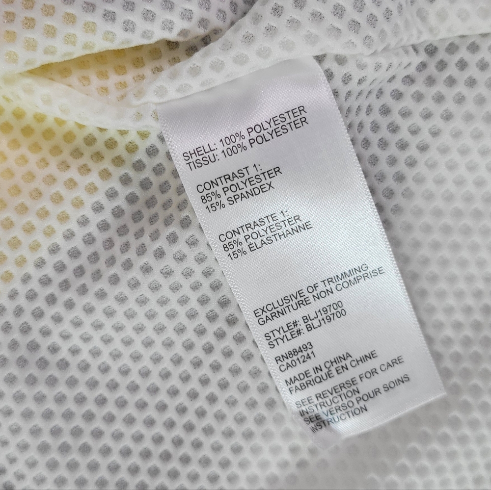 Blanc Noir - Tulum Windbreaker - Yellow and Gray Jacket - Size L - Picture 16 of 16